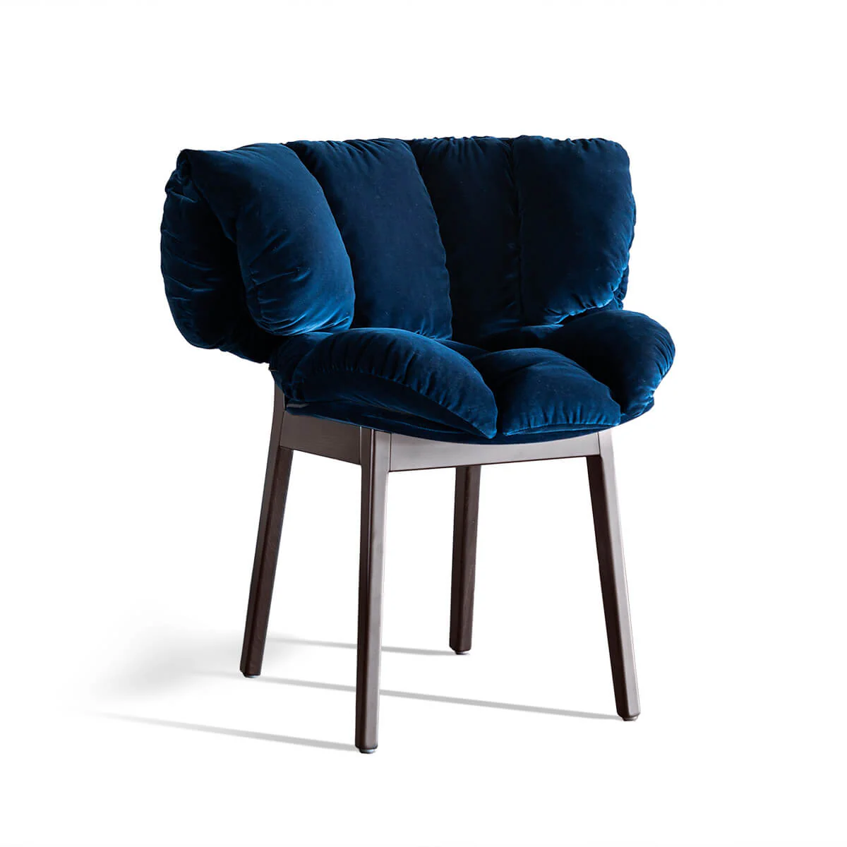 Chaise Blue velvet de Edra